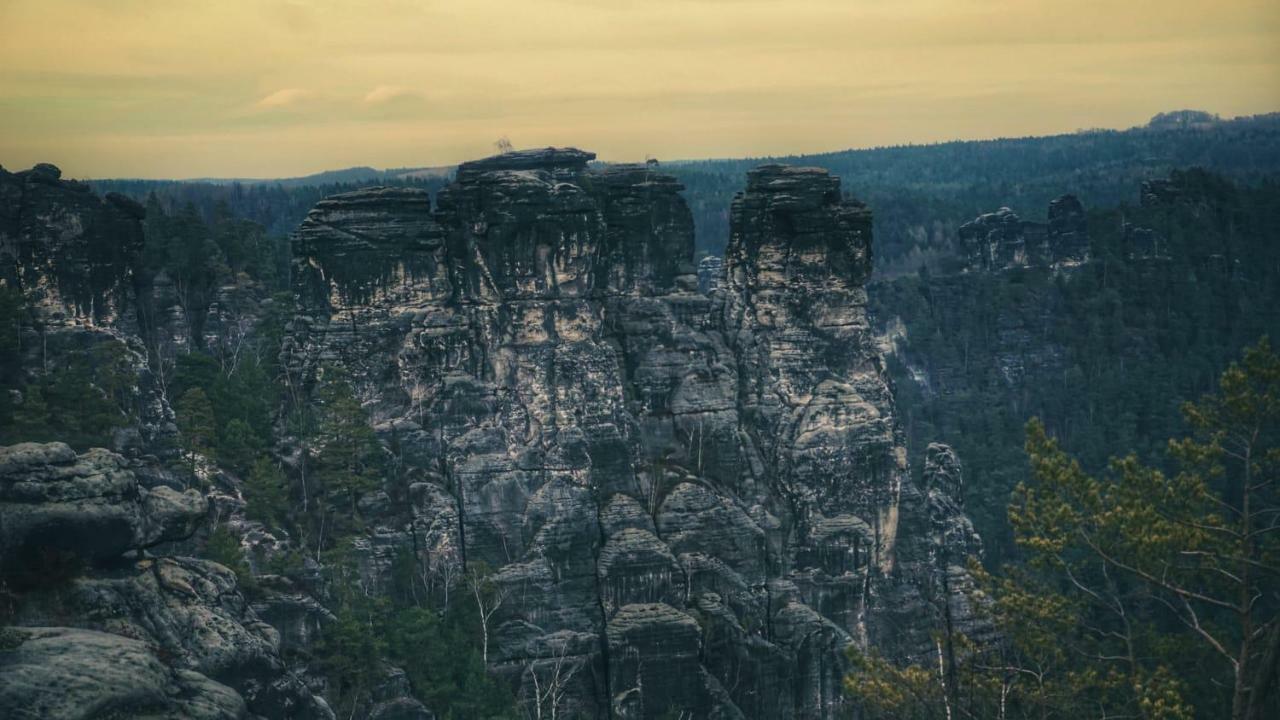 Ferienwohnung Sorgatz Königstein an der Elbe Exteriör bild